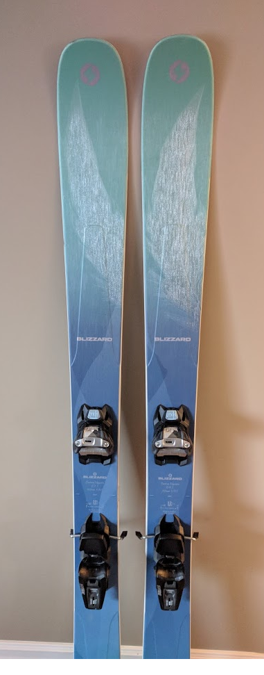 blizzard sheeva 10 skis with Marker Squire SOLE.ID bindings