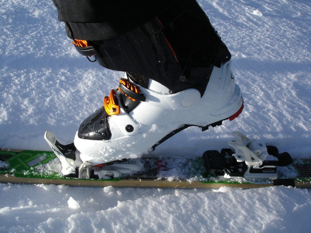 Backcountry skiing gear - boots and bindings
