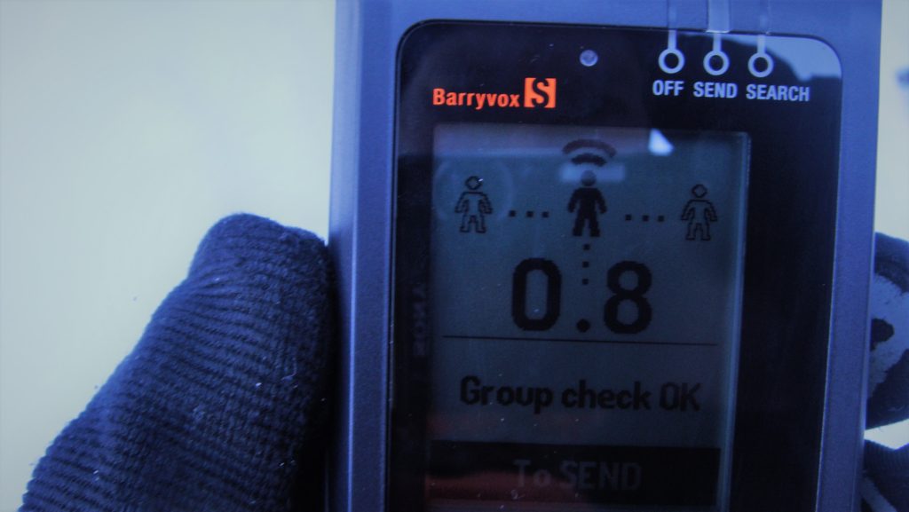 mammut barryvox s transceiver group check
