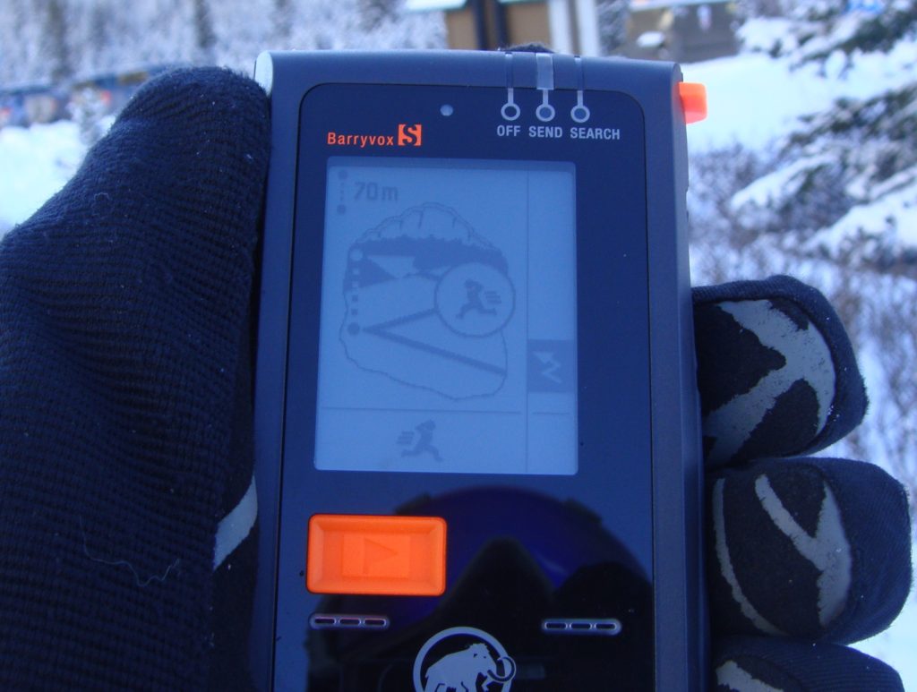 mammut barryvox s transceiver search mode