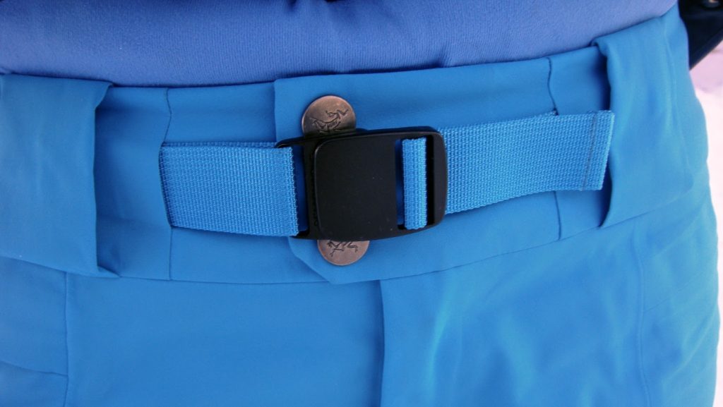 arc'teryx sentinel pant belt buckle and belt loops