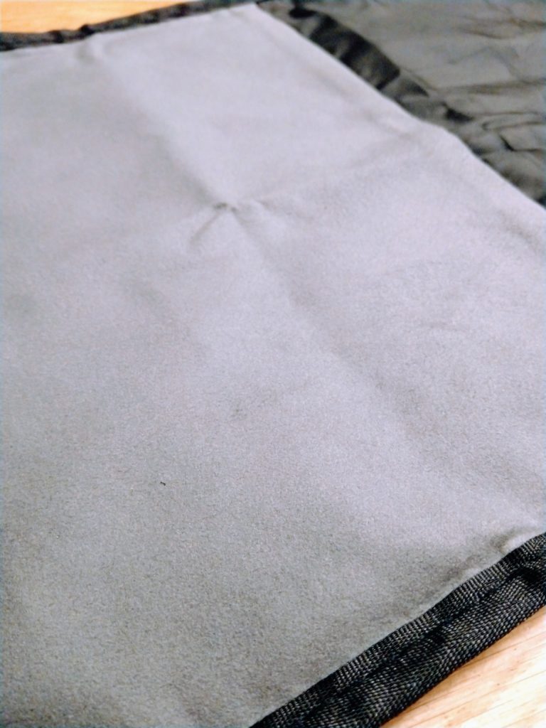 microfiber inside of the contour skin stuff sack