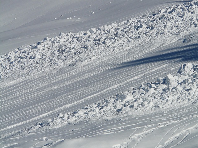 avalanche debris