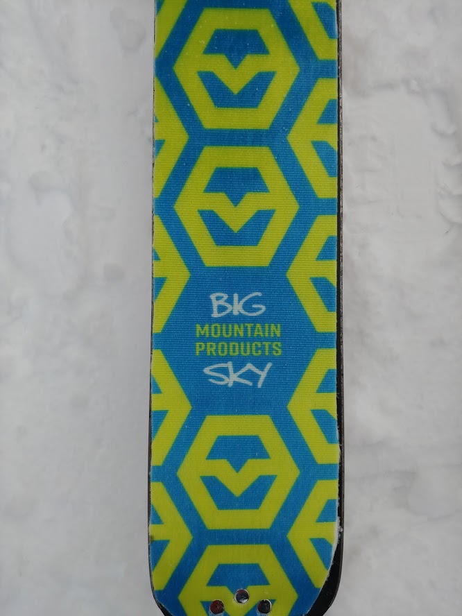 big sky mountain products climbing skins pattern close up